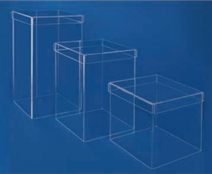 Accessori Farmacia. Cubi in plexiglass-cm.20x20x20