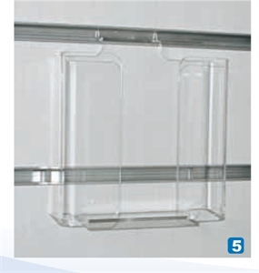 Immagine di Porta depliant singolo A6 - cm.18x11