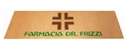 Immagine di Zerbino agugliato personalizzato con croce e/o vostro logo su misura, spessore mm.10